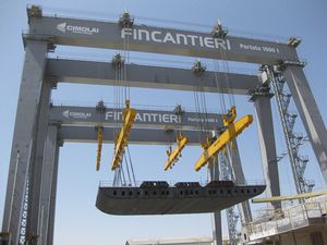 rubber-tired gantry crane 1