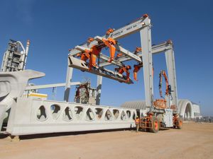 precast beam straddle carrier 1