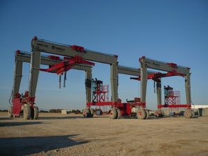 rubber-tired gantry crane