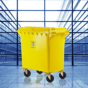 HDPE waste container