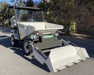 rubber-tired dumper