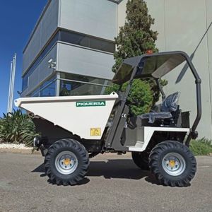 rubber-tired dumper