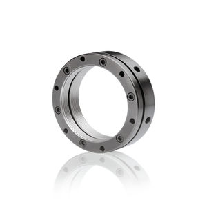 cylindrical locknut / steel / precision