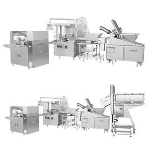 re-packing line for the food industry