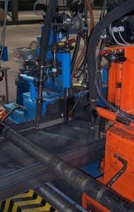 beam welding line