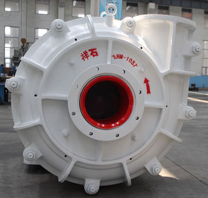 slurry pump / hydraulic motor / centrifugal / for wastewater treatment