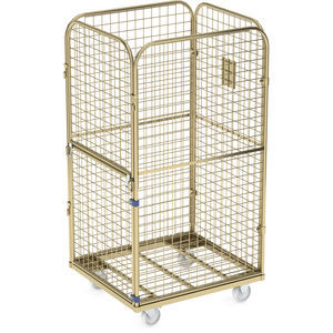 textile roll cage container