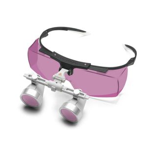 laser safety glasses / plastic / magnifying