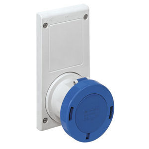 interlocked electrical socket