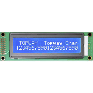 字母数字显示模块