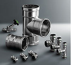 crimp fitting / elbow / T / hydraulic
