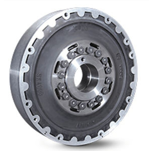 flexible coupling / motor / torque / flange