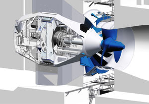 hydraulic turbine / vertical / Kaplan