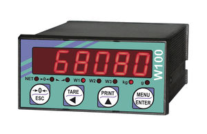 LED display weight indicator