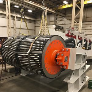 rugged drum motor