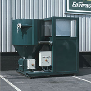 abrasive material recovery system / vacuum