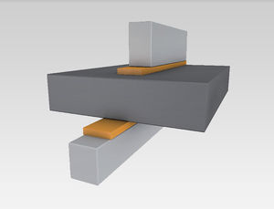 Rectangular anti-vibration mount - Sylomer® / Sylodyn® - Getzner