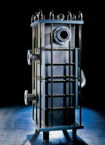 block type heat exchanger / liquid/liquid / corrosion-resistant