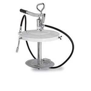grease pump / lever / hand-priming / industrial