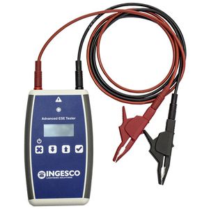 ESE lightning conductor tester