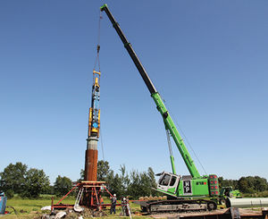 crawler crane / boom / telescopic / lifting