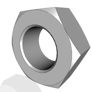 hexagonal nut