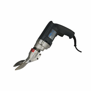 electric shear / for plastics / strap / hand-held
