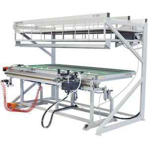 PVC windows and door assembly bench