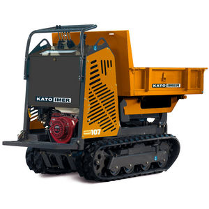 crawler mini dumper / diesel / front-loading / compact