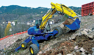 midi excavator