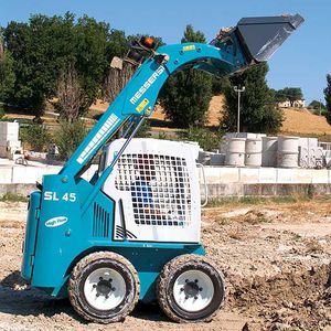 打滑驾驶装载机