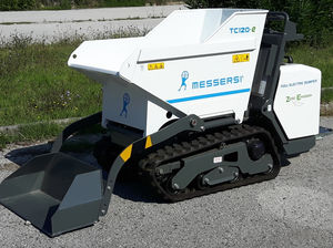 tracked mini dumper / electric / lift-skip / self-loading