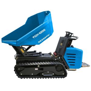 crawler mini dumper / diesel / lift-skip / swivel-skip