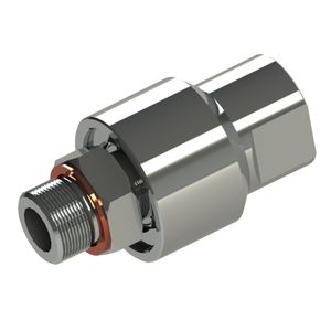 rotating fitting / screw-in / straight / hydraulic