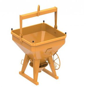 octagonal concrete skip