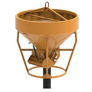 conical concrete skip