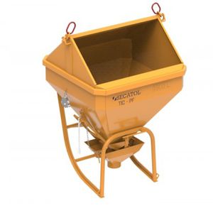 conical concrete skip