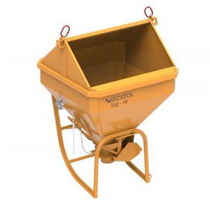 conical concrete skip