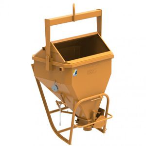 conical concrete skip