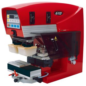 pad printing machine with closed ink cup