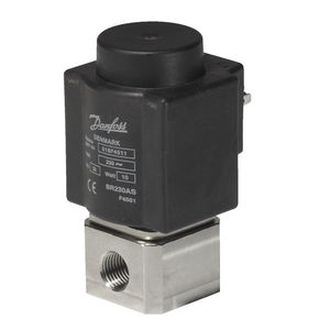 direct-operated solenoid valve / 2/2-way / NC / for steam