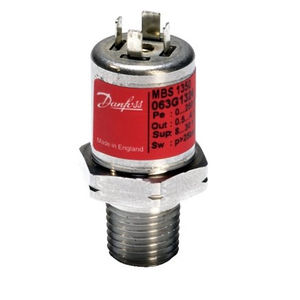 relative pressure transmitter / analog / stainless steel / compact