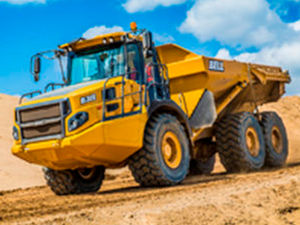 articulated dump truck 1
