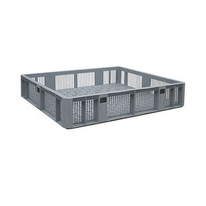 HDPE pallet box / storage / transport / for food applications