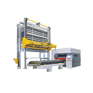 loading and unloading system for cutting applications