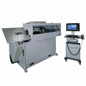 hydraulic bending machine / for wires / 2 drive rollers