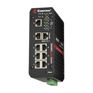 managed network switch / 8 ports / ultra-rugged