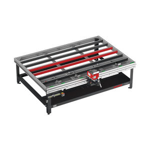 PVC windows and door assembly bench