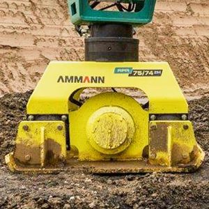 excavator vibratory plate 1