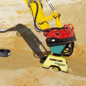 excavator vibratory plate 1